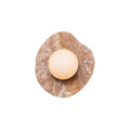Lyvyneth Applique Murale Moderne Minimaliste en Onyx et Nopal - Neutralighting