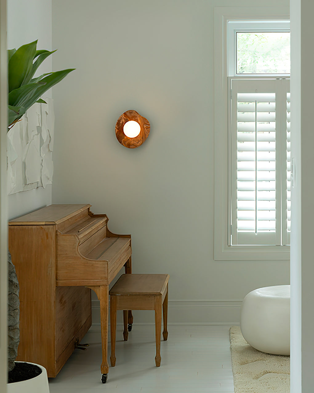 Lyvyneth Applique Murale Moderne Minimaliste en Onyx et Nopal - Neutralighting
