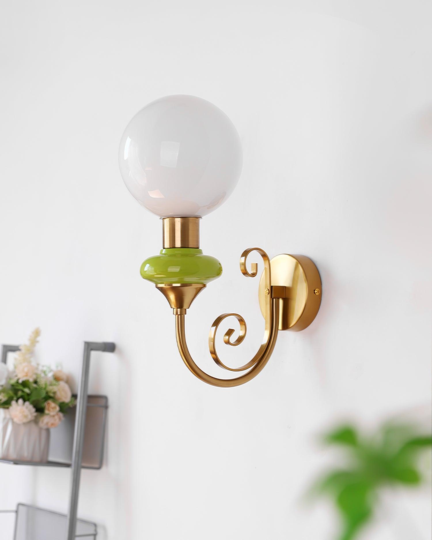 Velin Lustra Applique Murale Laiton - Neutralighting