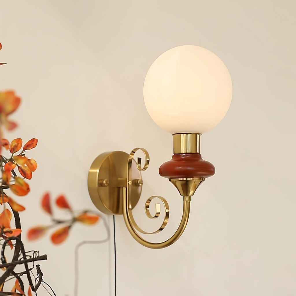 Whirl Chic Plug-in Wall Lamp - Neutralighting
