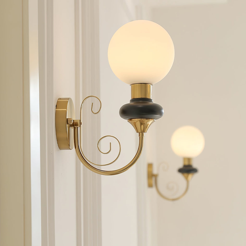 Quirk Applique Murale en Verre Art Nordique Premium - Neutralighting