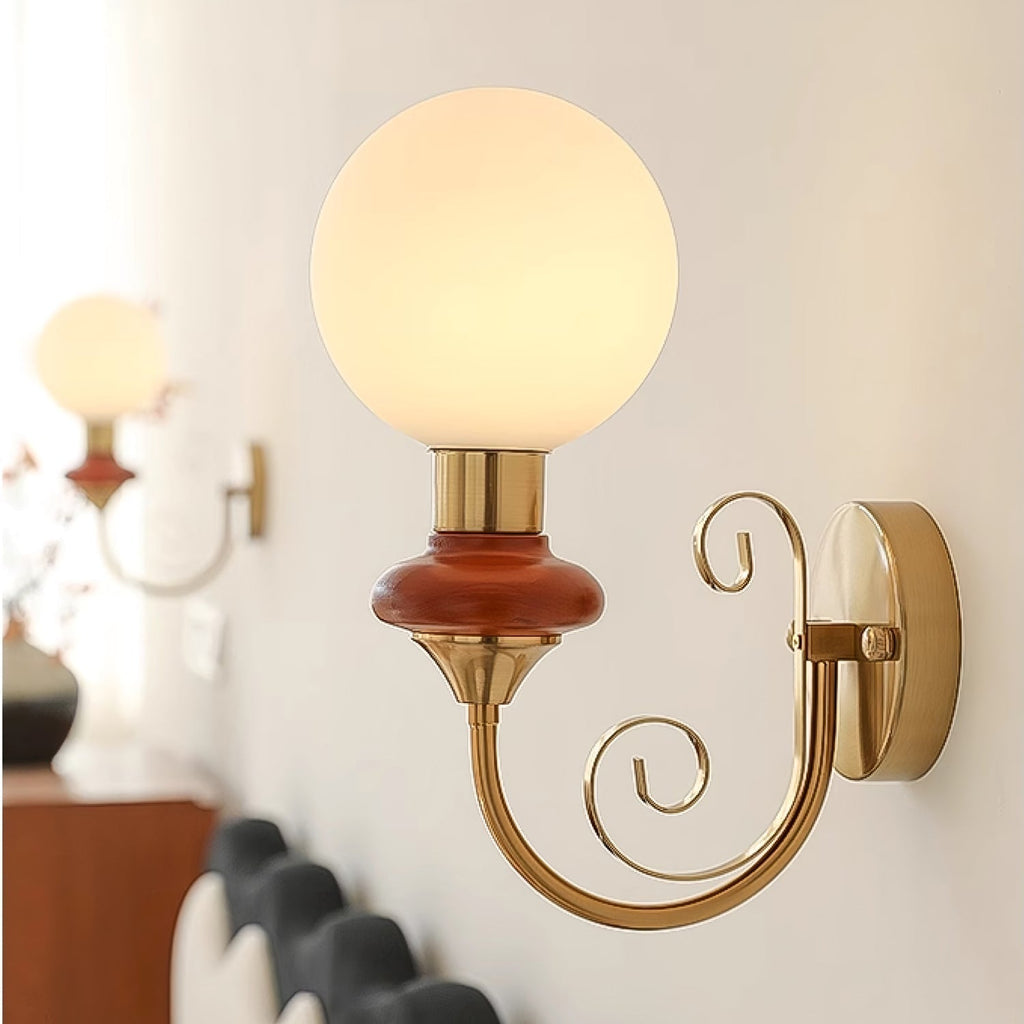 Quirk Applique Murale en Verre Art Nordique Premium - Neutralighting