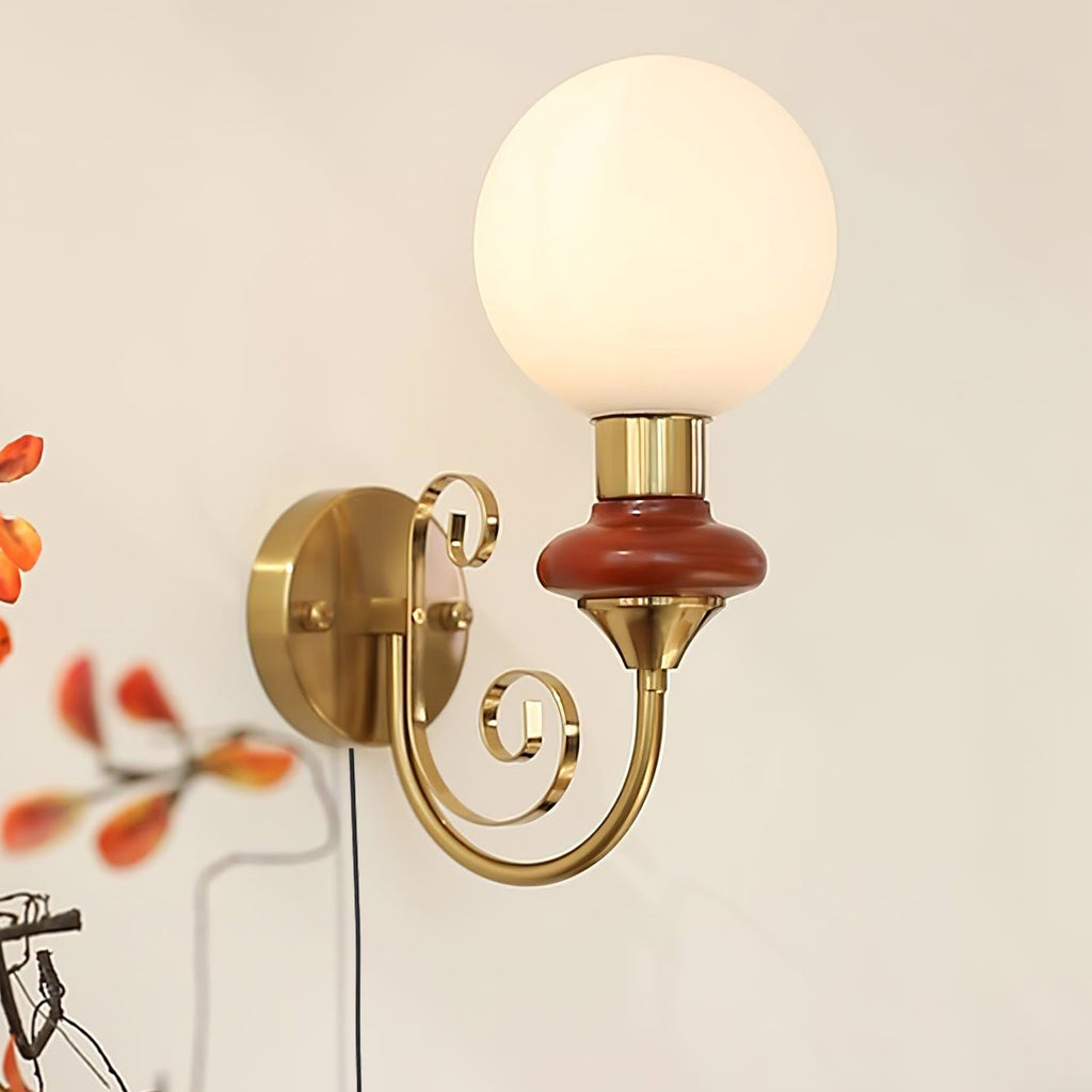 Whirl Chic Plug-in Wall Lamp - Neutralighting