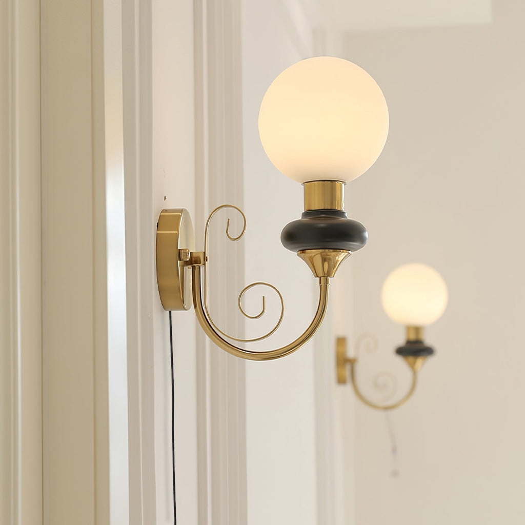 Whirl Chic Plug-in Wall Lamp - Neutralighting