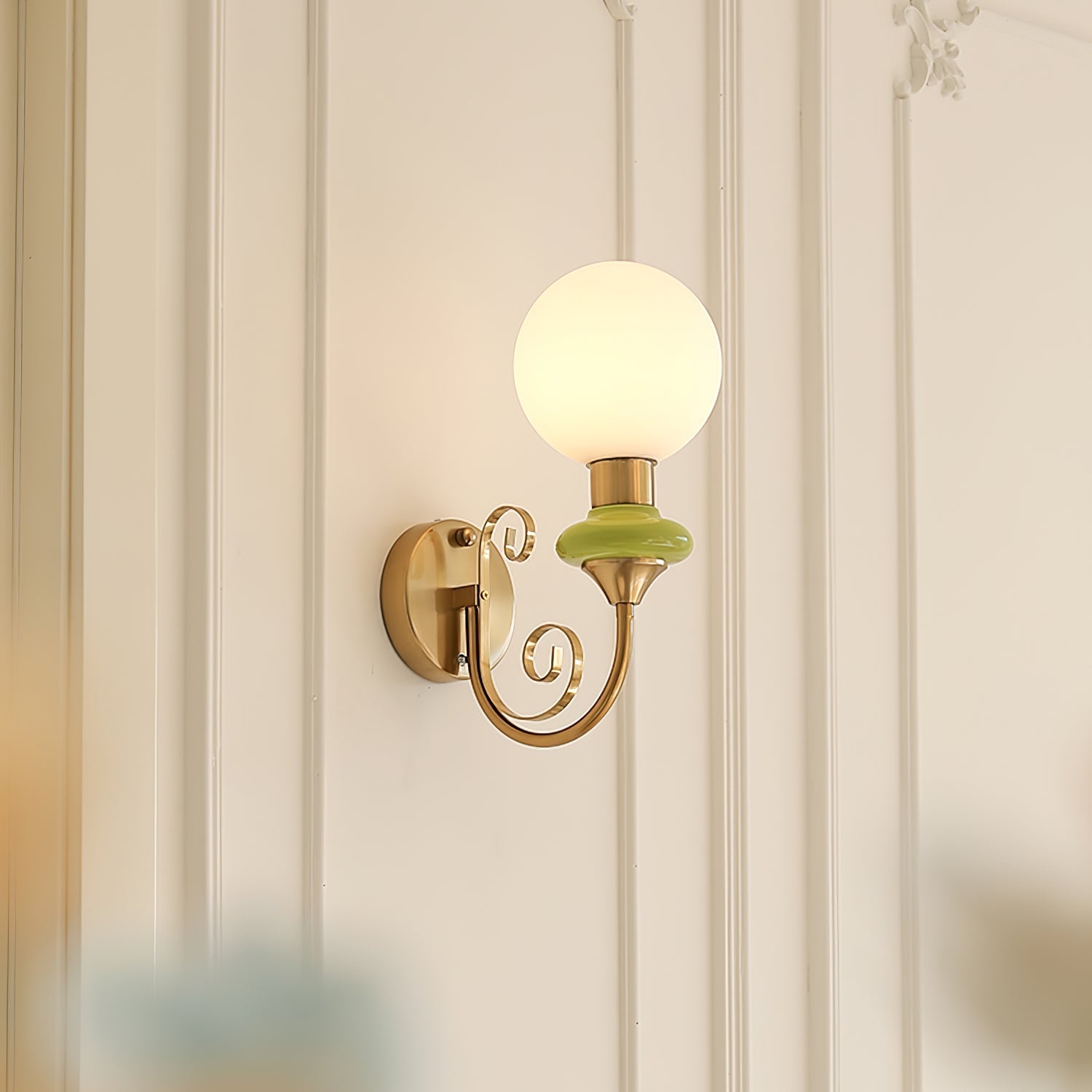 Quirk Applique Murale en Verre Art Nordique Premium - Neutralighting