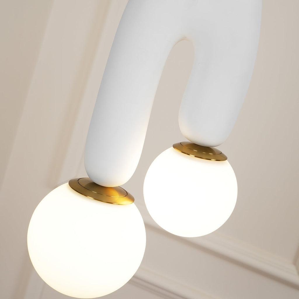 Oo Plafonnier Lisse Sculptural Organique - Neutralighting
