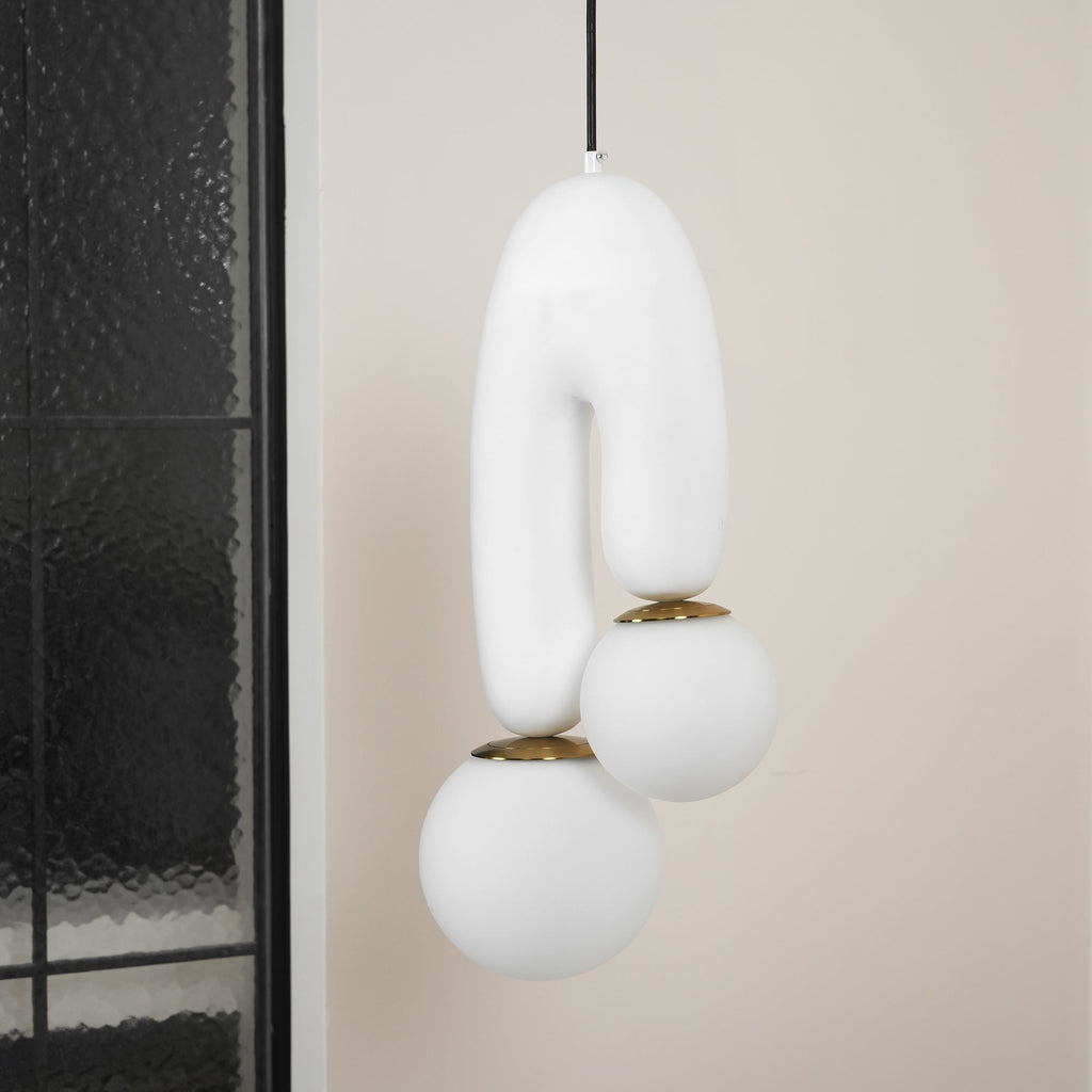 Zenithra Suspension Scandinave en Résine - Neutralighting