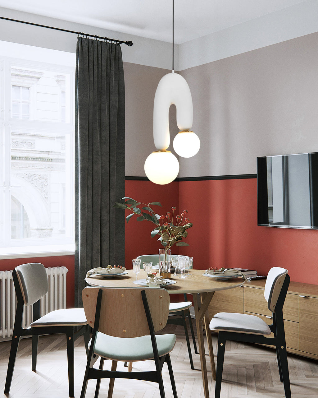 Oo Plafonnier Lisse Sculptural Organique - Neutralighting