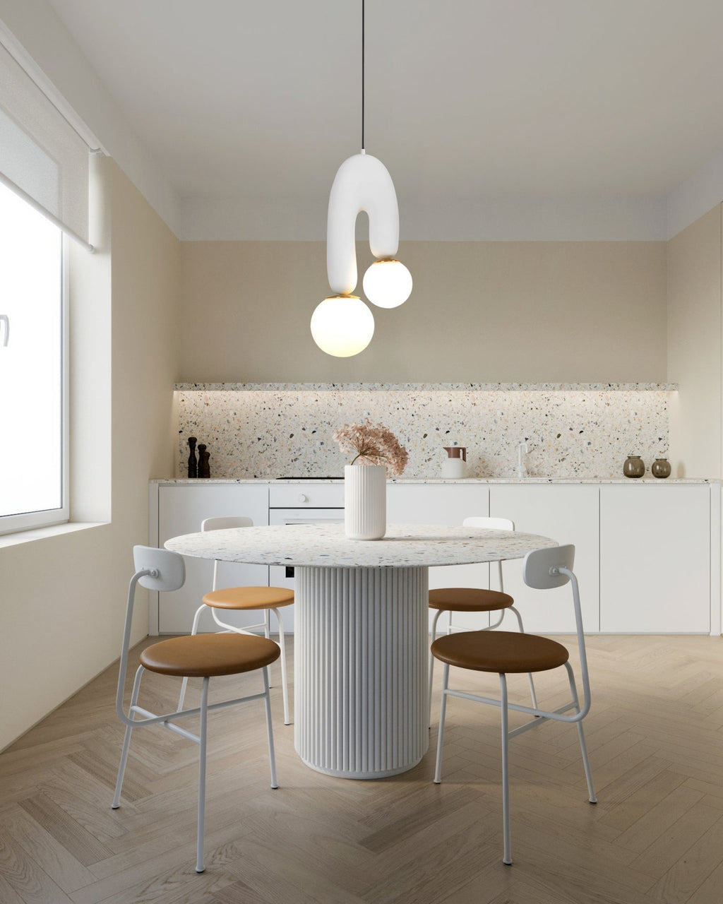 Oo Plafonnier Lisse Sculptural Organique - Neutralighting
