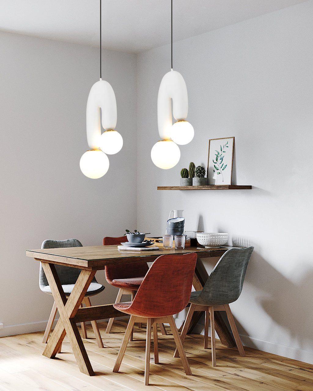 Oo Plafonnier Lisse Sculptural Organique - Neutralighting