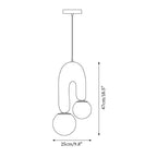 Oo Plafonnier Lisse Sculptural Organique - Neutralighting