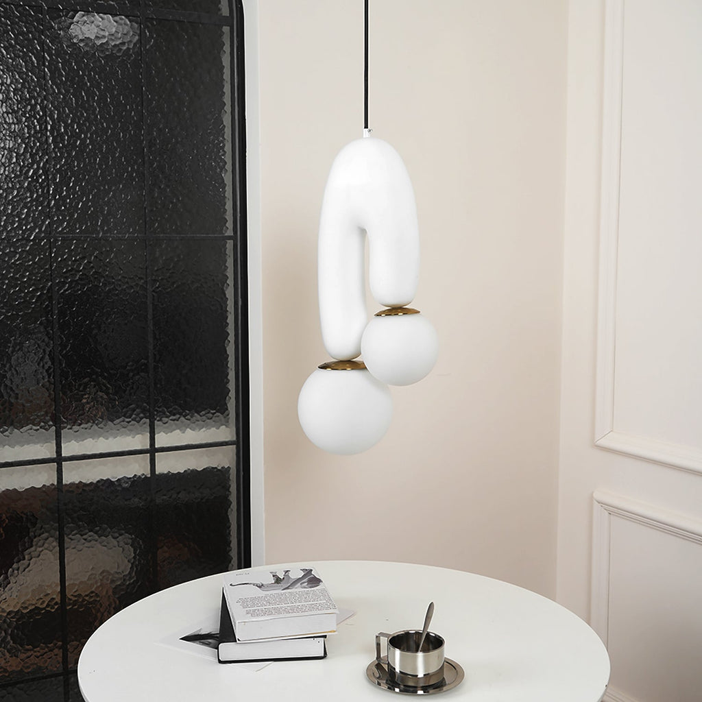 Zenithra Suspension Scandinave en Résine - Neutralighting