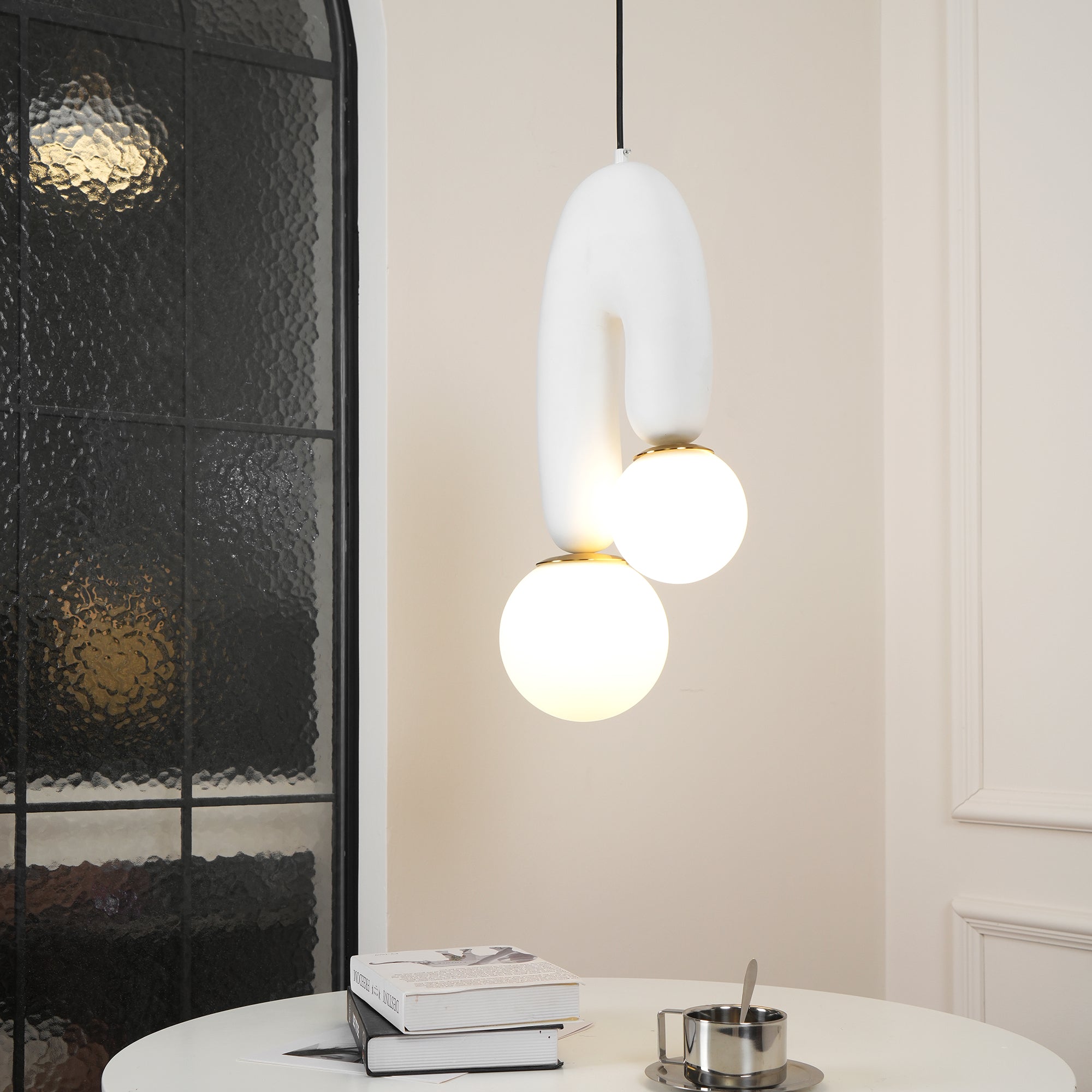 Zenithra Suspension Scandinave en Résine - Neutralighting