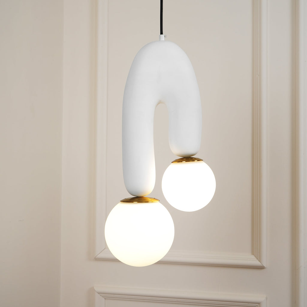 Zenithra Suspension Scandinave en Résine - Neutralighting