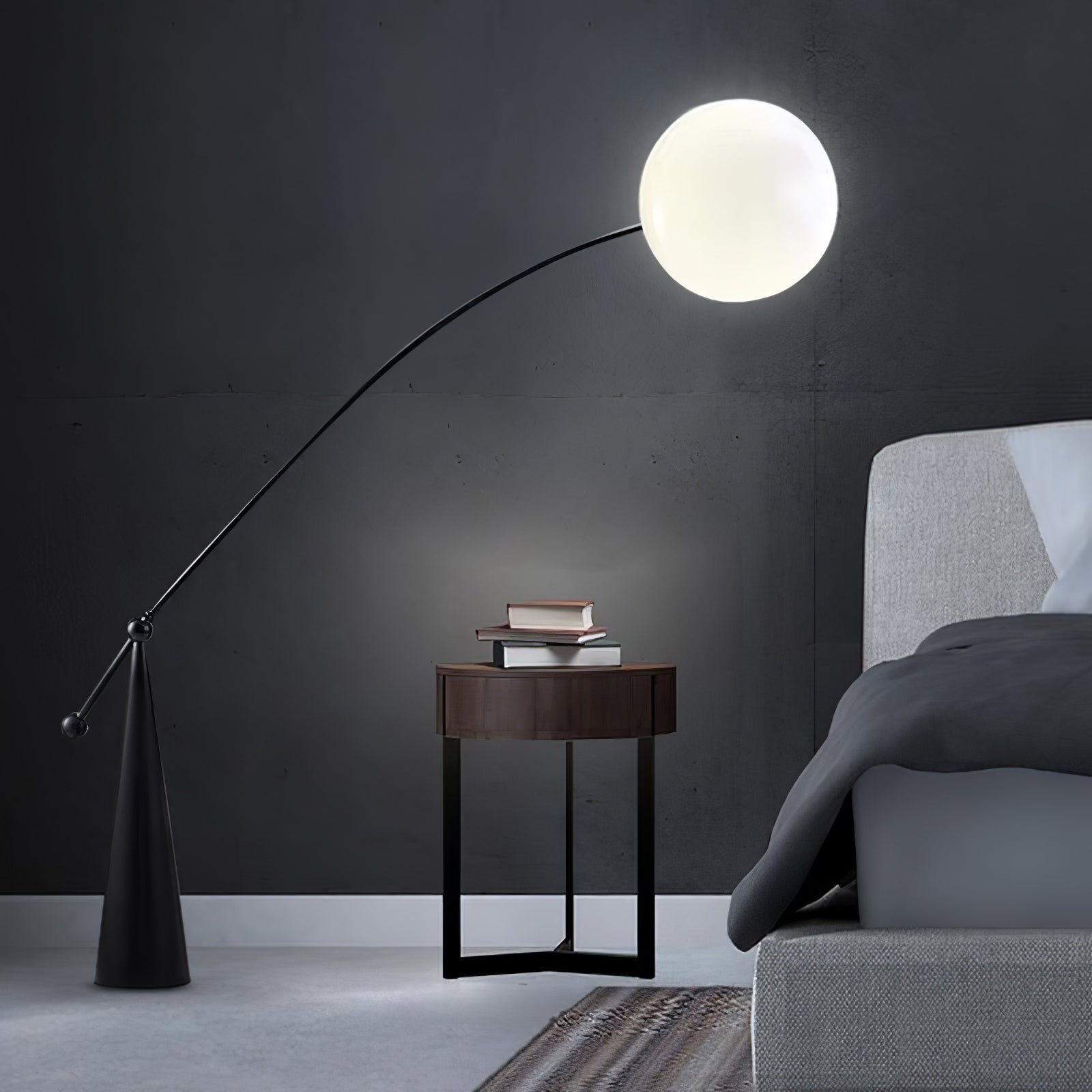 Ortalil Lampadaire Arc Moderne - Neutralighting
