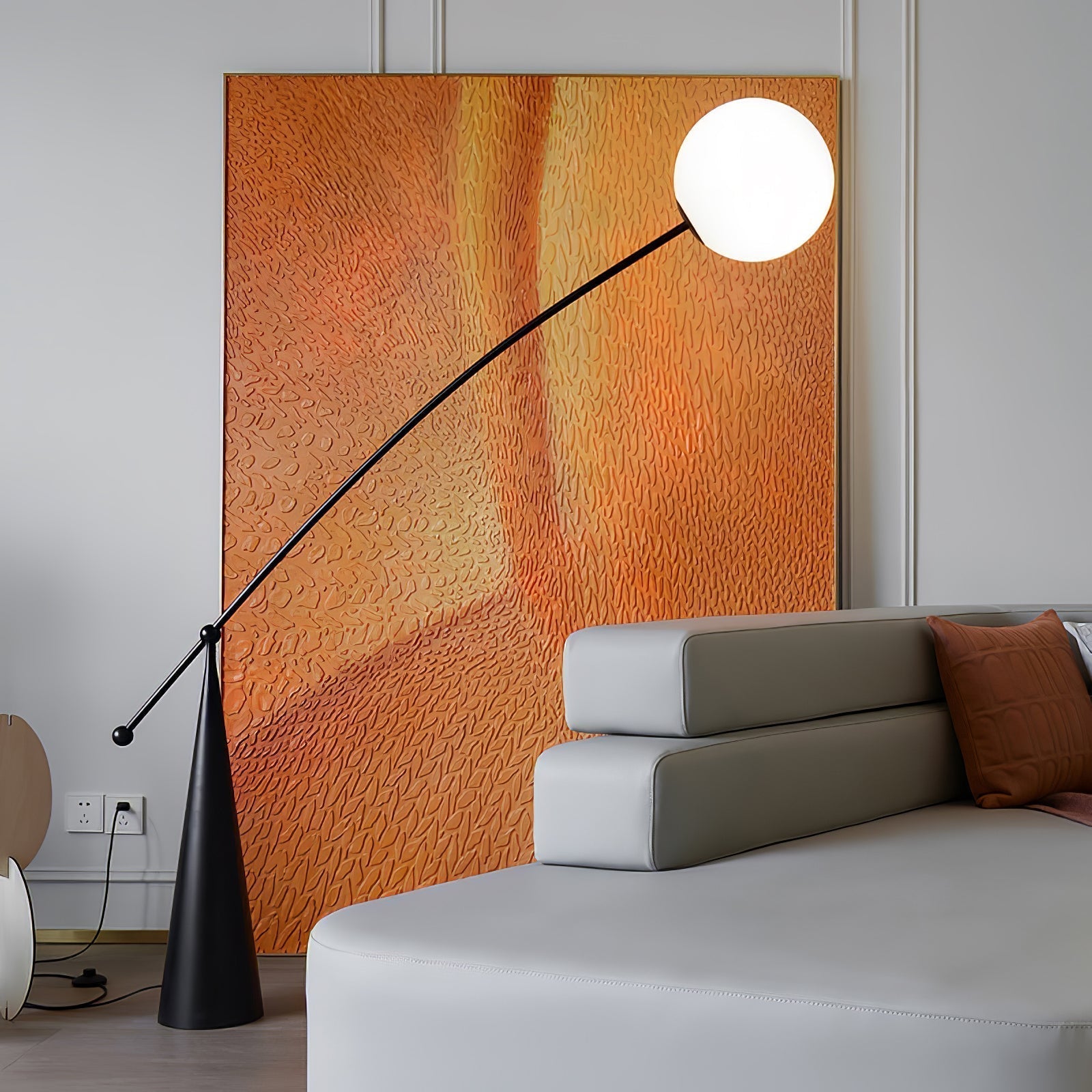 Ortalil Lampadaire Arc Moderne - Neutralighting