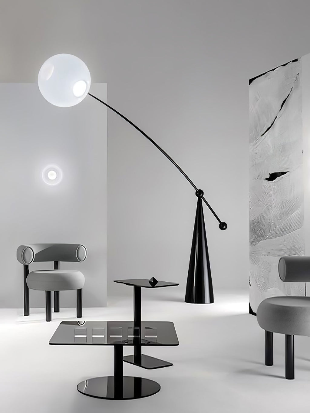 Ortalil Lampadaire Arc Moderne - Neutralighting
