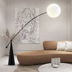 Ortalil Lampadaire Arc Moderne - Neutralighting