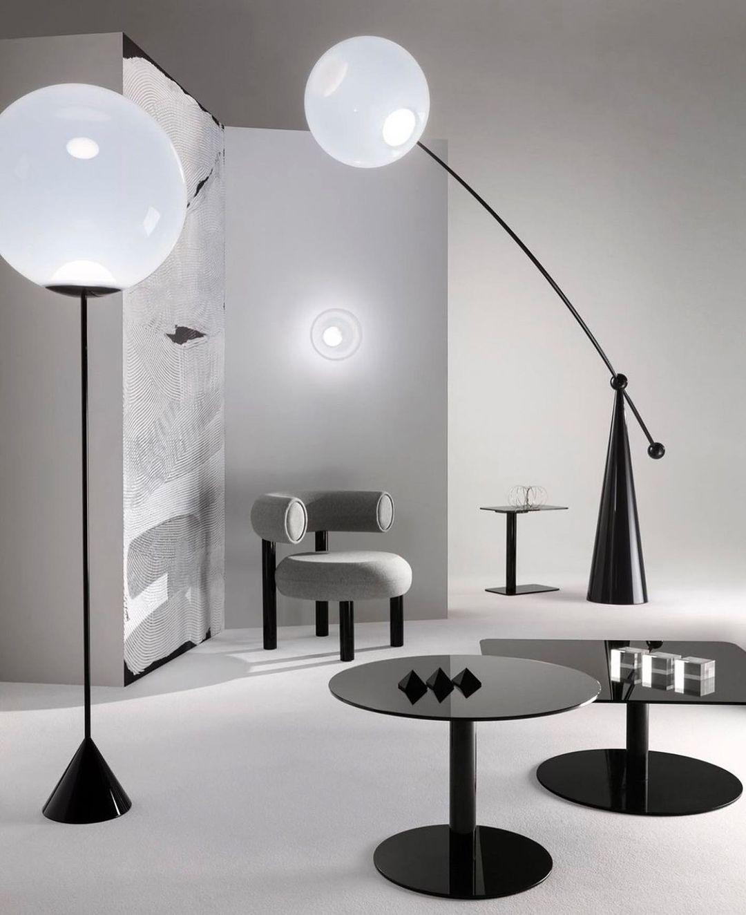 Ortalil Lampadaire Arc Moderne - Neutralighting