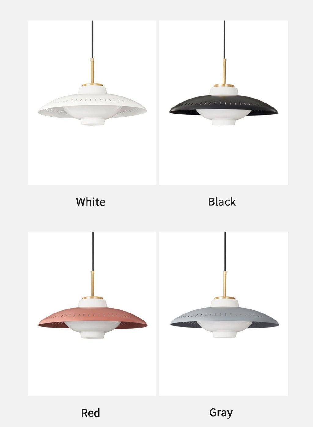 Solara Suspension en Verre Opale Abat-jour Large - Neutralighting