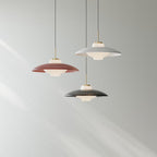Solara Suspension en Verre Opale Abat-jour Large - Neutralighting