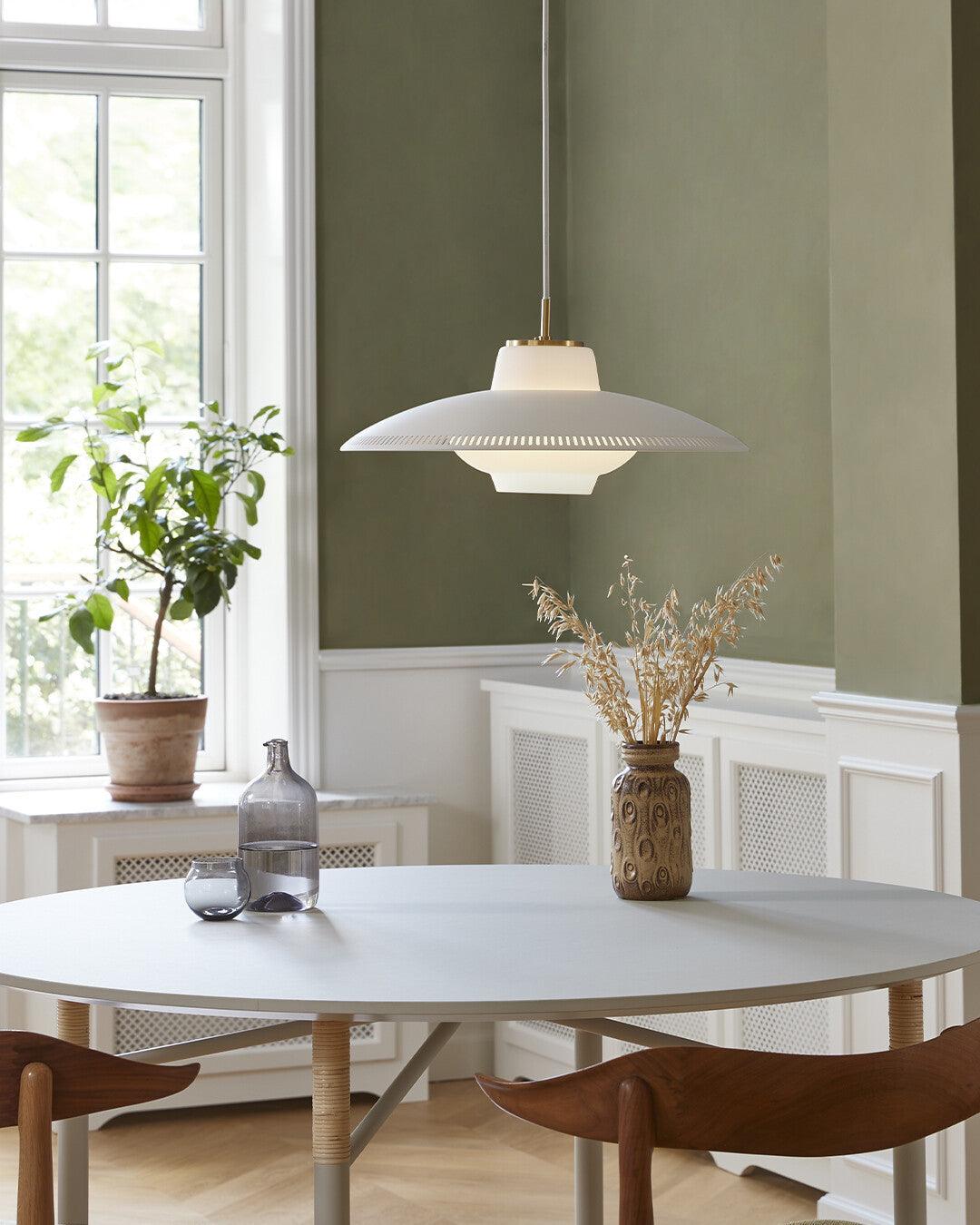 Solara Suspension en Verre Opale Abat-jour Large - Neutralighting