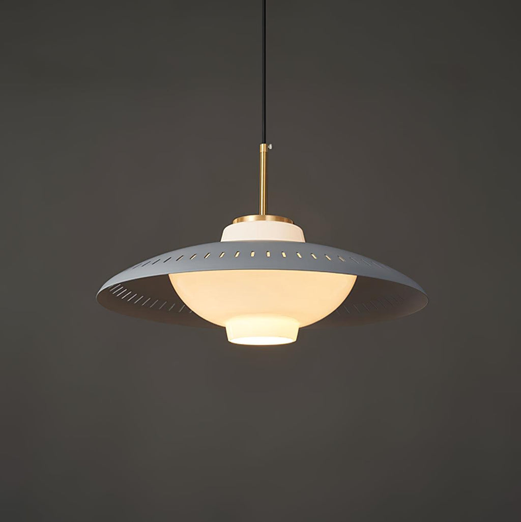 Solara Suspension en Verre Opale Abat-jour Large - Neutralighting