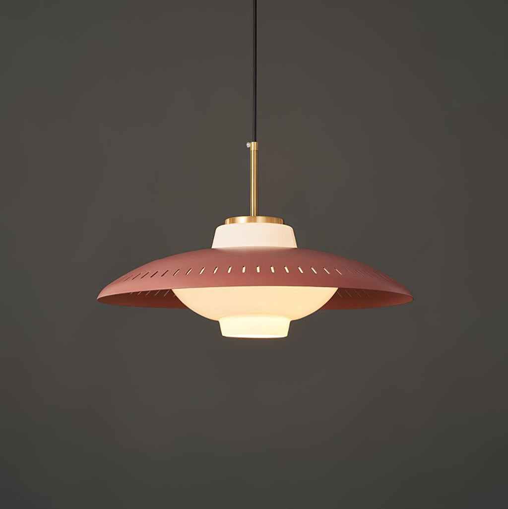 Solara Suspension en Verre Opale Abat-jour Large - Neutralighting