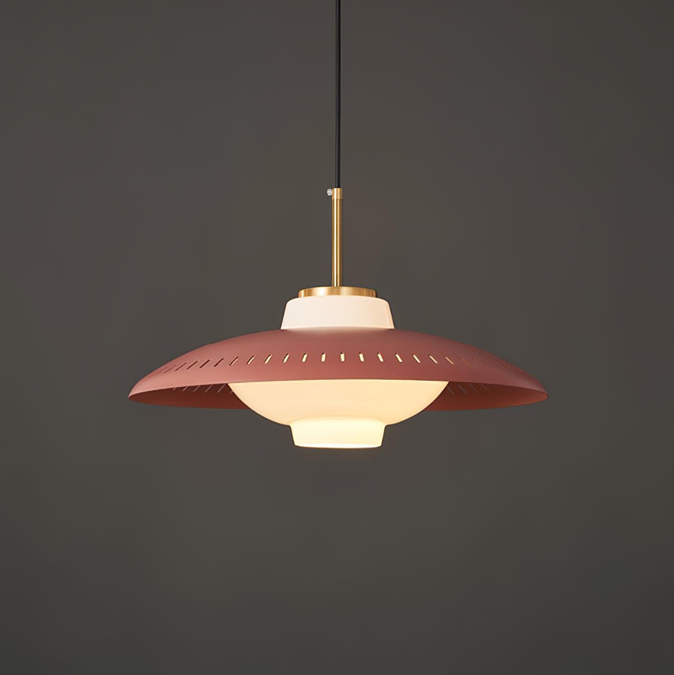 Solara Suspension en Verre Opale Abat-jour Large - Neutralighting