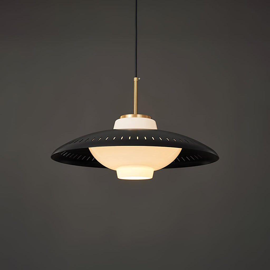 Solara Suspension en Verre Opale Abat-jour Large - Neutralighting