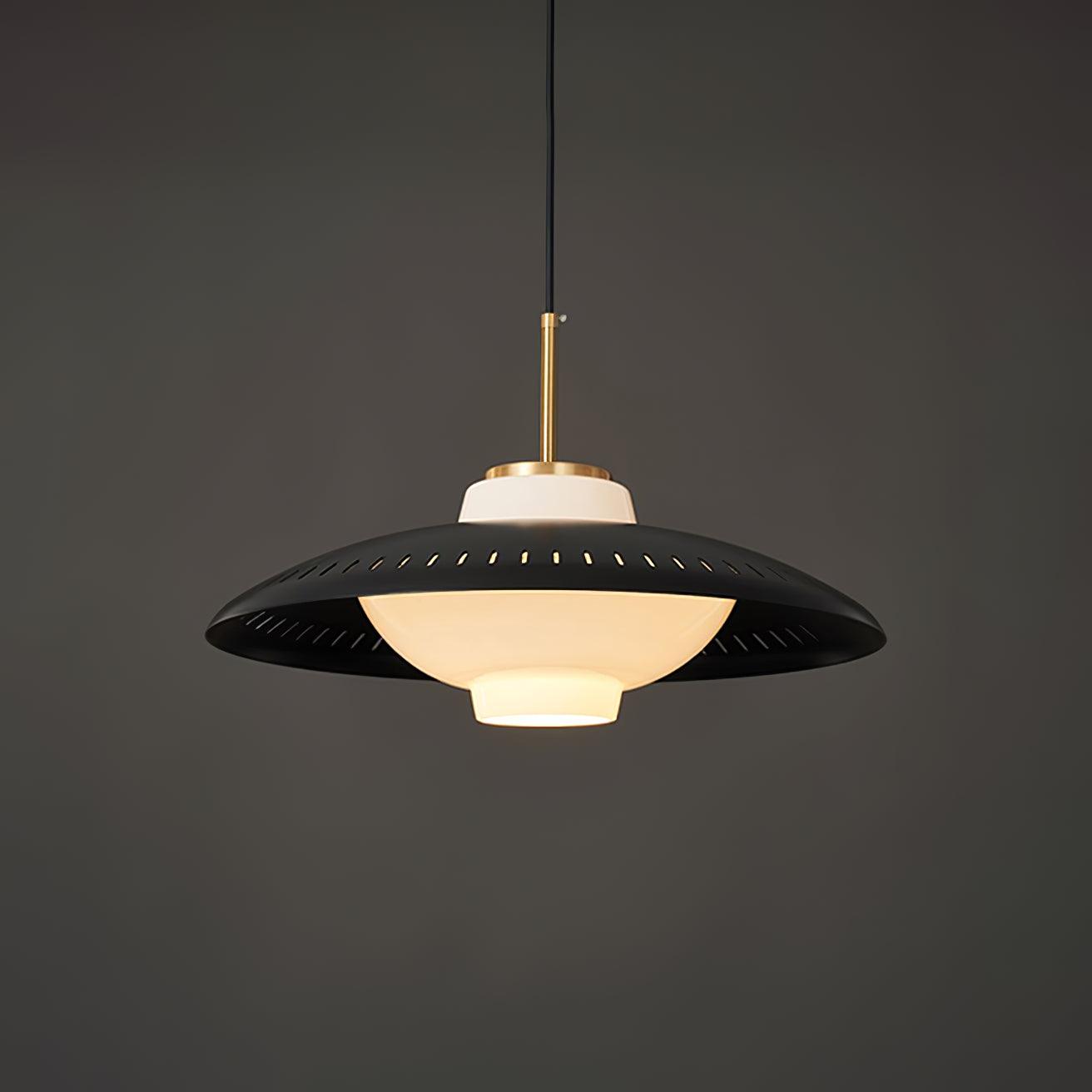 Solara Suspension en Verre Opale Abat-jour Large - Neutralighting