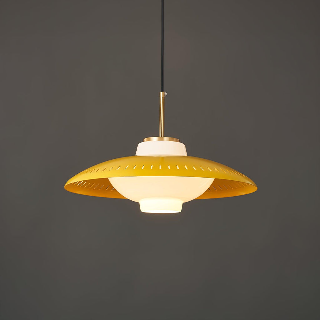 Solara Suspension en Verre Opale Abat-jour Large - Neutralighting