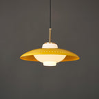 Solara Suspension en Verre Opale Abat-jour Large - Neutralighting
