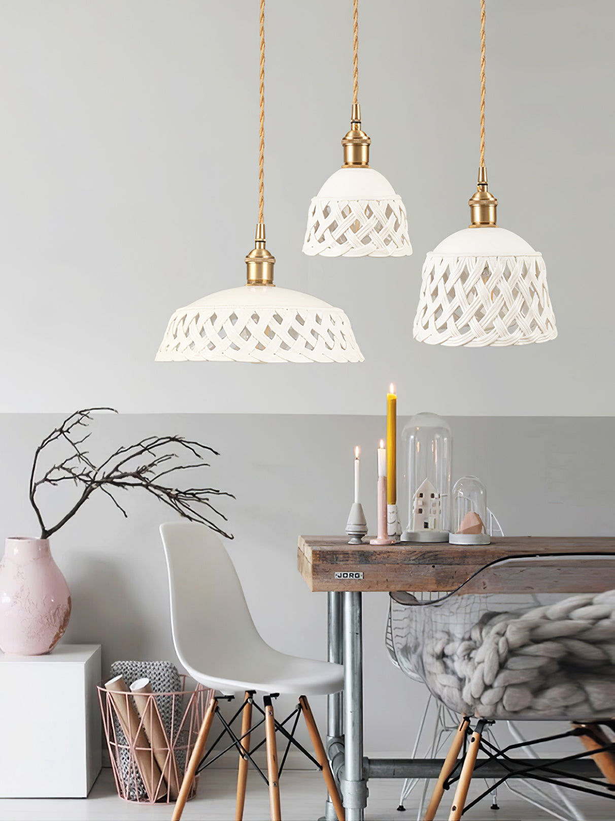 Seluna Lampe Pendante Céramique Moderne - Neutralighting