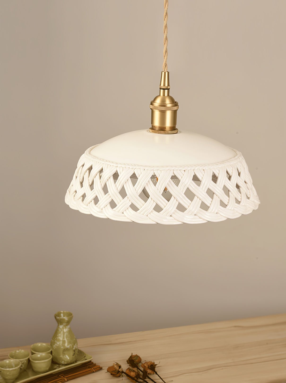 Seluna Lampe Pendante Céramique Moderne - Neutralighting