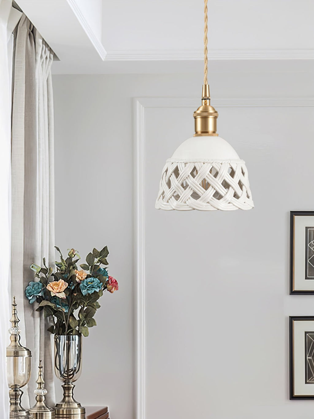 Seluna Lampe Pendante Céramique Moderne - Neutralighting