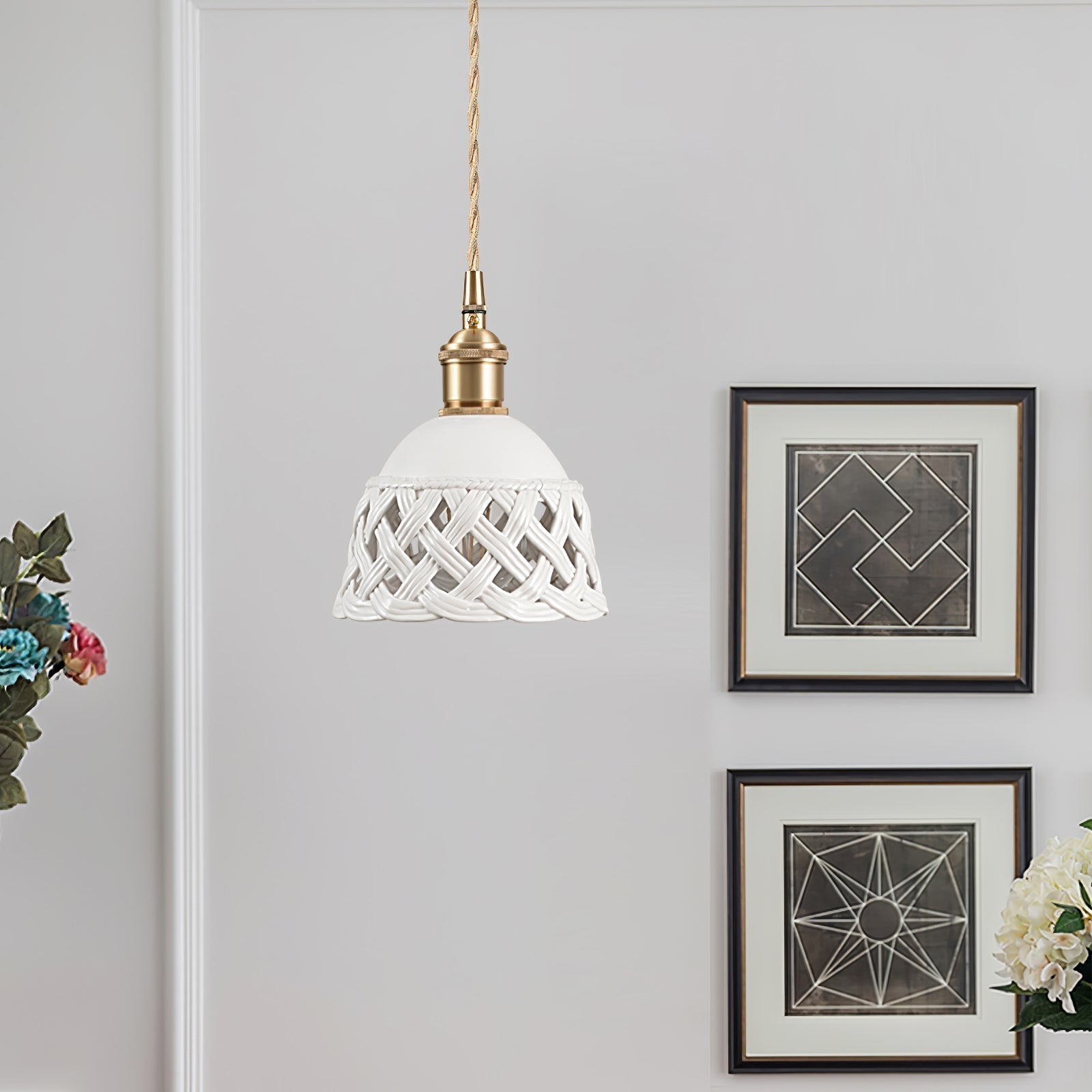 Seluna Lampe Pendante Céramique Moderne - Neutralighting