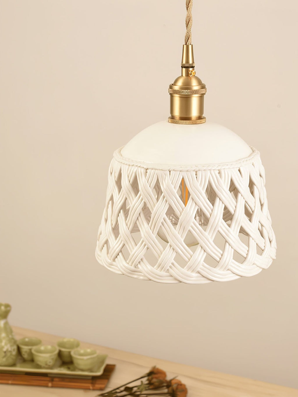Seluna Lampe Pendante Céramique Moderne - Neutralighting