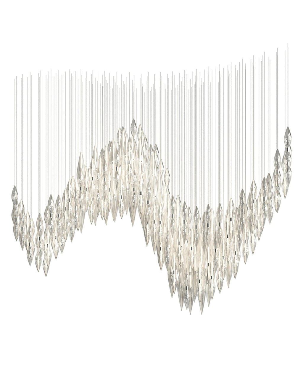 Oloren Chandelier Cristal Prismatique Luxe - Neutralighting