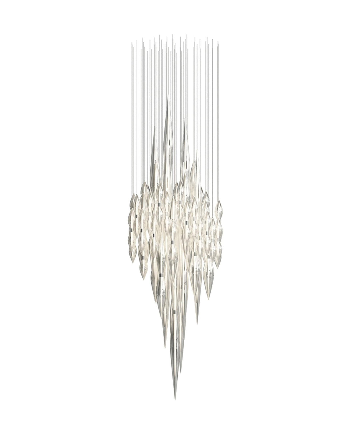 Oloren Chandelier Cristal Prismatique Luxe - Neutralighting
