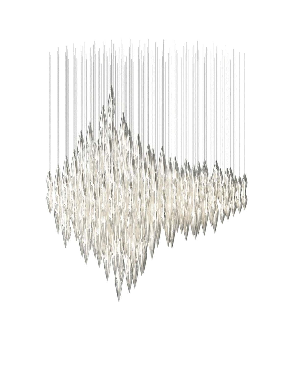 Oloren Chandelier Cristal Prismatique Luxe - Neutralighting