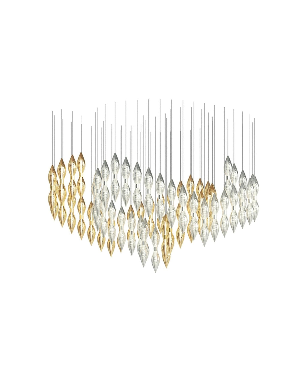 Oloren Chandelier Cristal Prismatique Luxe - Neutralighting