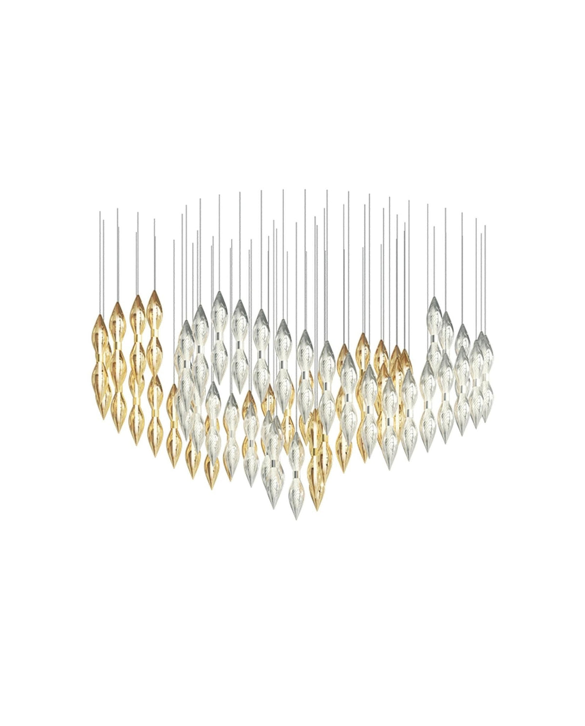 Oloren Chandelier Cristal Prismatique Luxe - Neutralighting