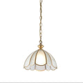 Ophaan Lampe Pendante Traditionnelle en Laiton et Verre Art - Neutralighting