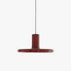 Solara Lampe suspendue cylindrique en aluminium à disque industriel - Neutralighting