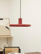 Solara Lampe suspendue cylindrique en aluminium à disque industriel - Neutralighting