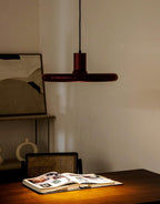 Solara Lampe suspendue cylindrique en aluminium à disque industriel - Neutralighting