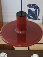 Solara Lampe suspendue cylindrique en aluminium à disque industriel - Neutralighting