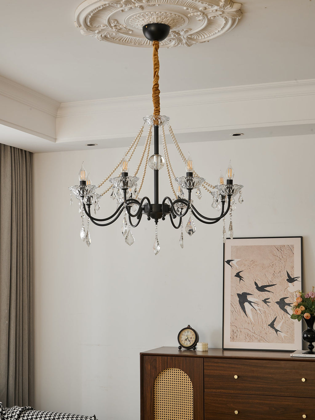 Nymiran Lustre Classique Postmoderne de Luxe en Cristal - Neutralighting