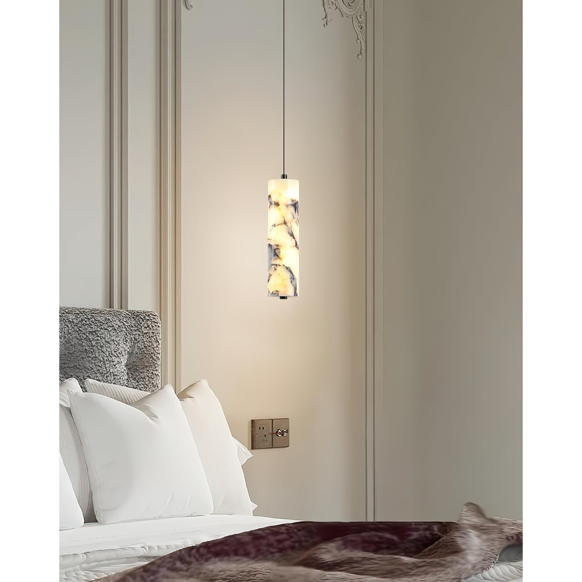 Sysilan Suspension Moderne Minimaliste en Marbre - Neutralighting